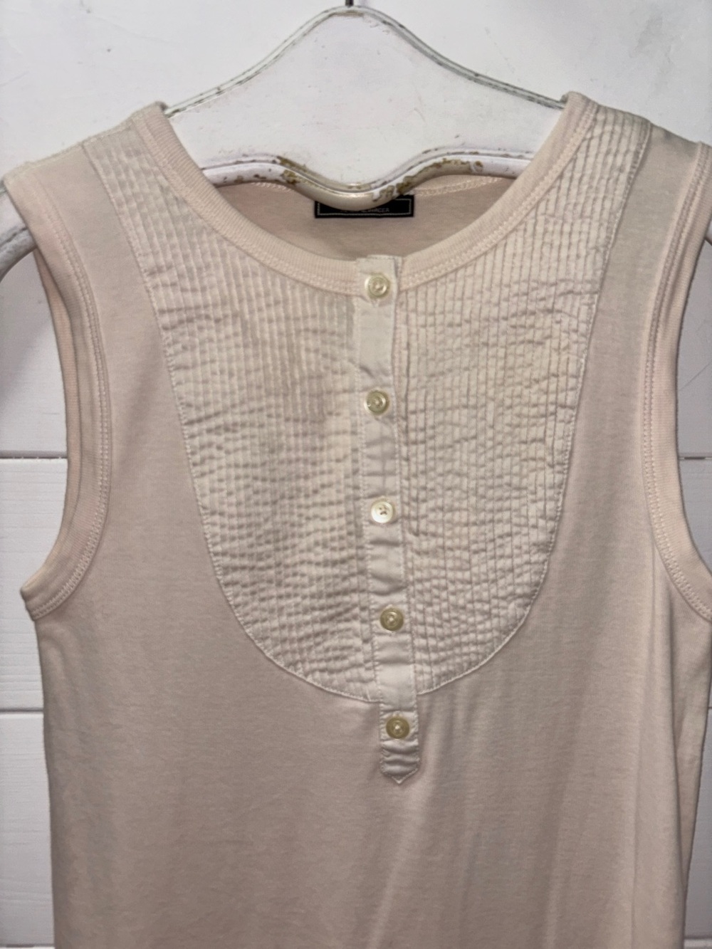 By Malene Birger Cream Fine Knit Sleeveless Top – Estimated Size XS - Picture 4 of 9
